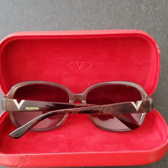 Valentino 57mm V613SR Havana Sunglasses